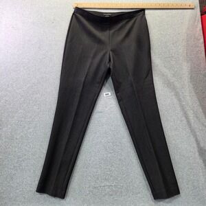 Ingredients Womens Gray Side Zip Flat Front Dress Pants Trousers Size 10